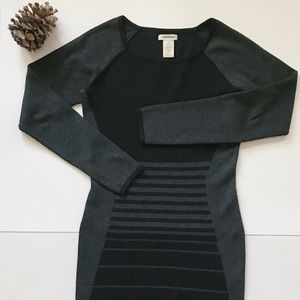 Gorgeous form fitting sweater dress
